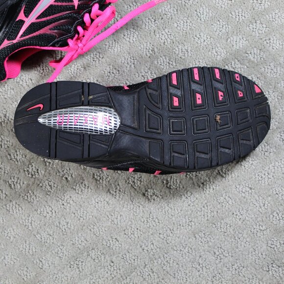Nike Max Air Torch 4 Size 6.5 Black and Pink Athletic Sneakers - Picture 6 of 6